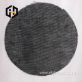 Black dyed backing industrial fabric composite for shoe